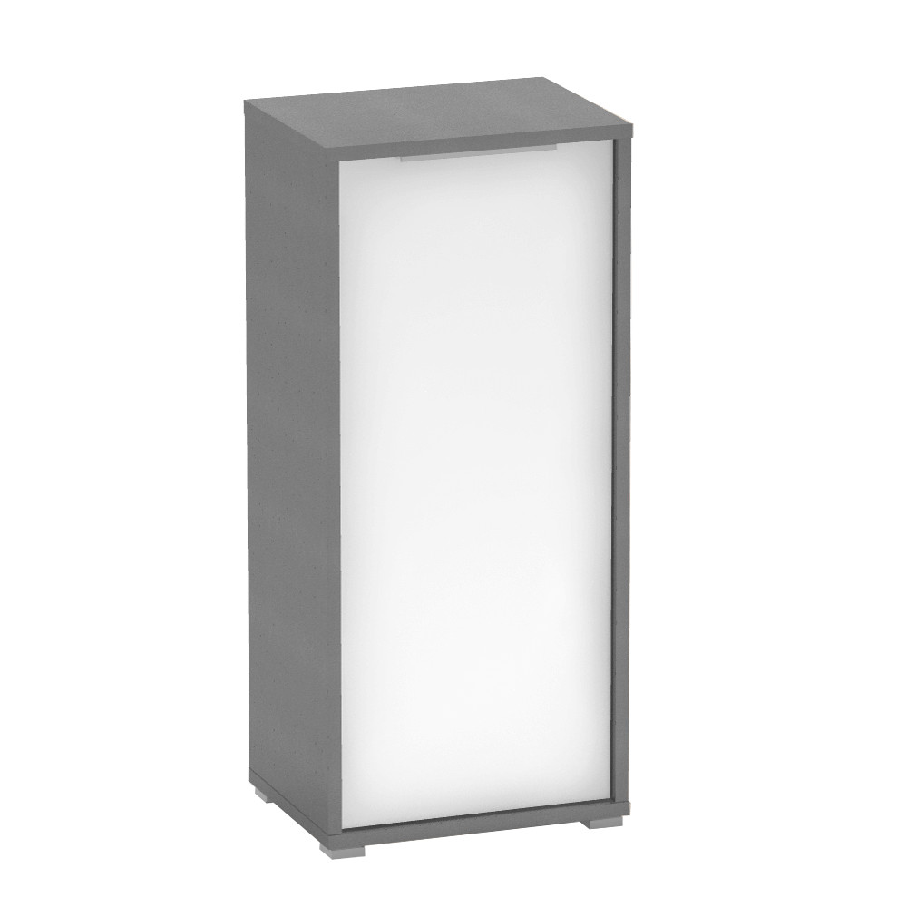 Szekrény, grafit/fehér , RIOMA NEW TYP 10 (RP)