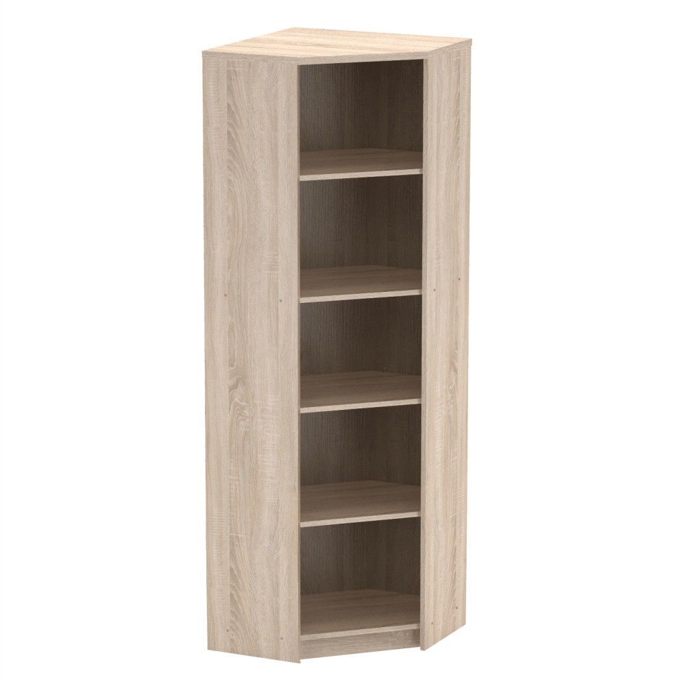 Sarok polcos szekrény, sonoma tölgy, JOHAN 2 NEW 09 (RP)