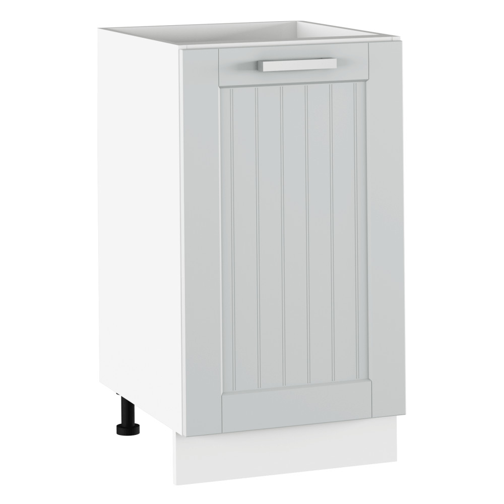 Alsó szekrény, világosszürke/fehér, JULIA TYP 54 (RP)