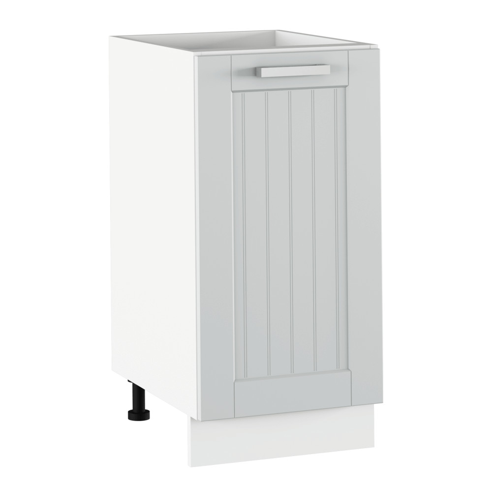 Alsó szekrény, világosszürke/fehér, JULIA TYP 52 (RP)