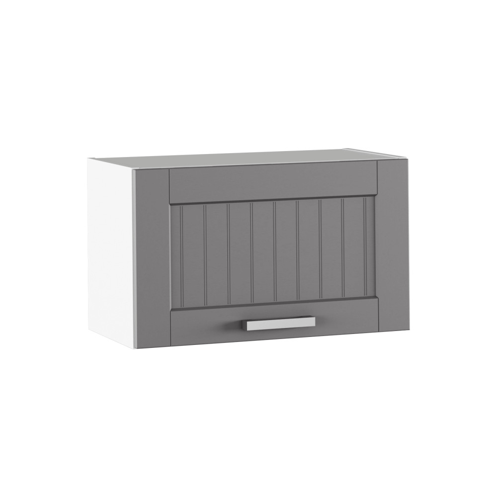 Felső szekrény, sötétszürke/fehér, JULIA TYP 9 (RP)