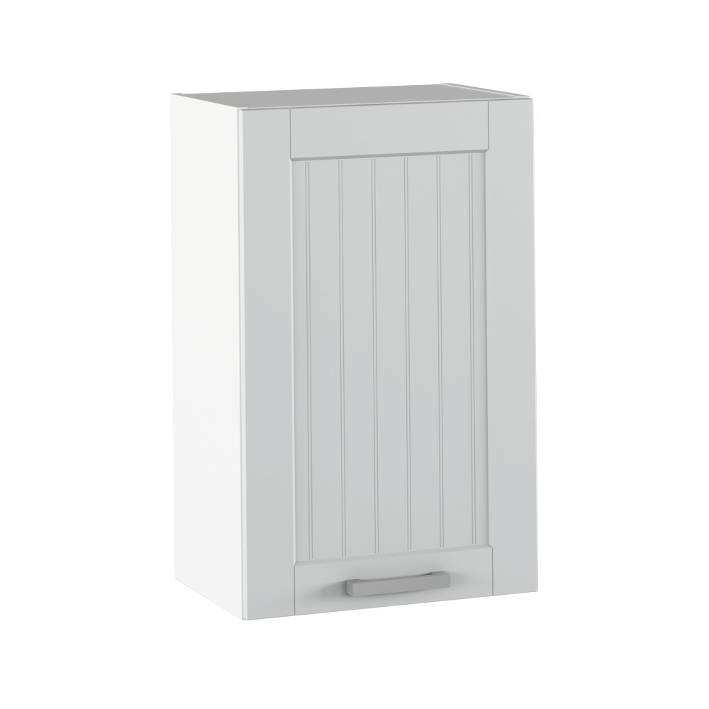 Felső szekrény, világosszürke/fehér, JULIA TYP 5 (RP)