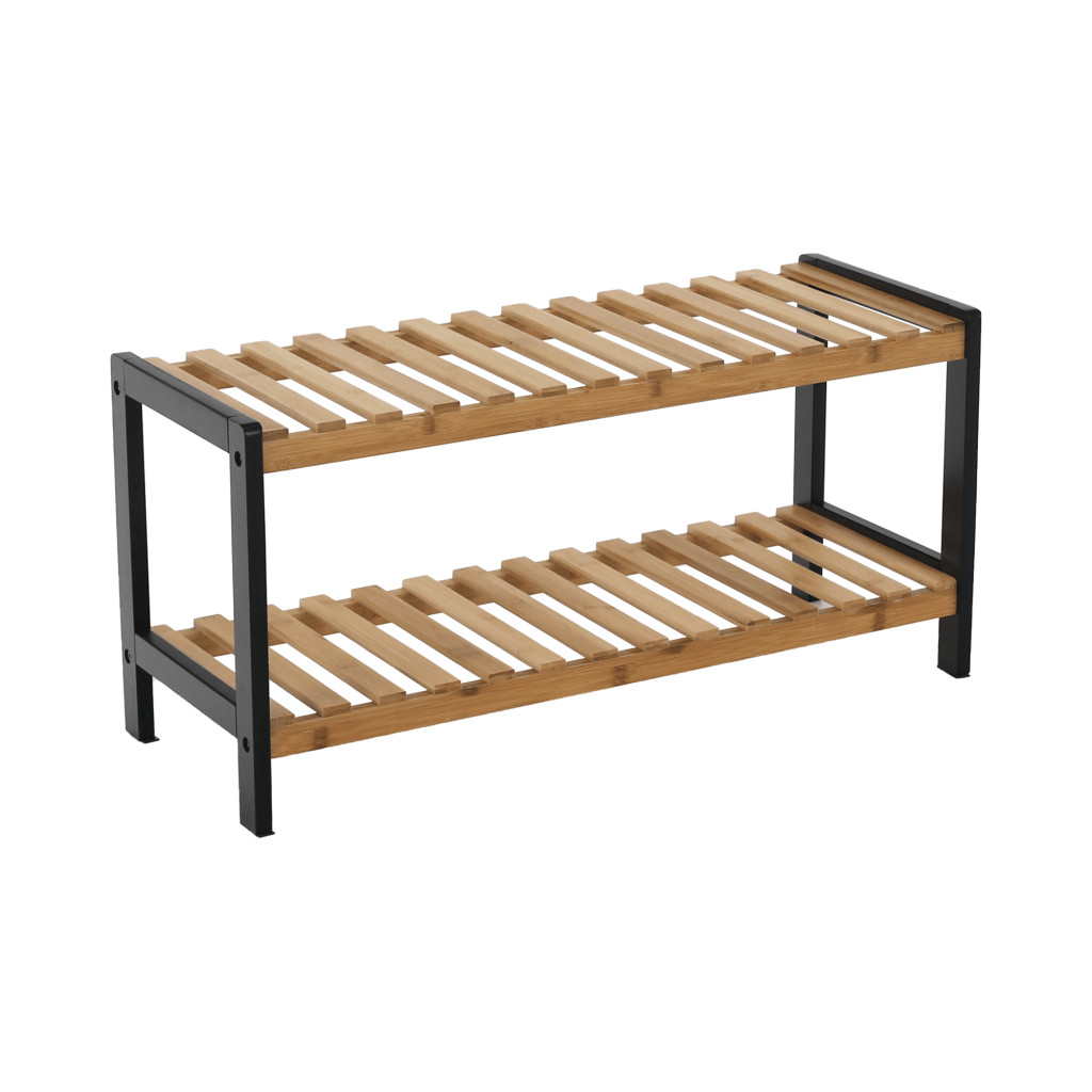 Cipőtartó, természetes/fekete, KONTRE (RP)