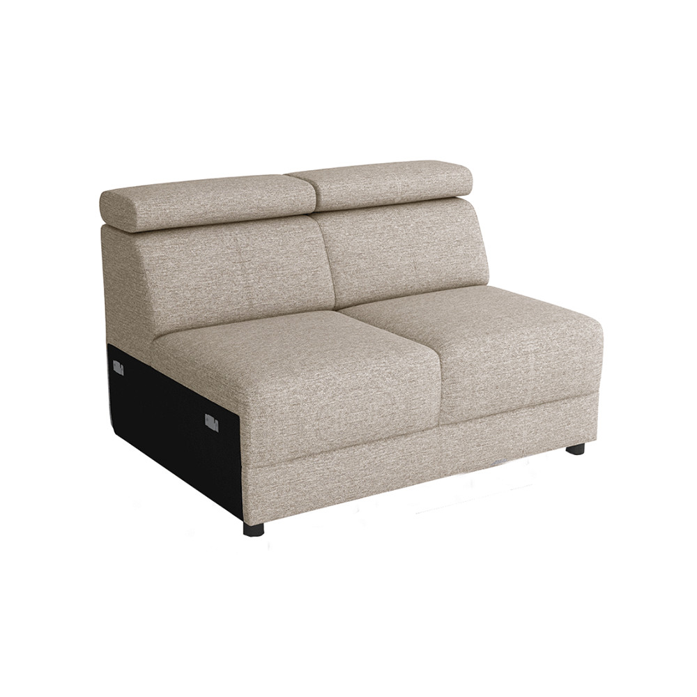 Ágyfunkciós 2-ülés 2 BB ZF, szürkésbézs TAUPE, BOBY (RP)