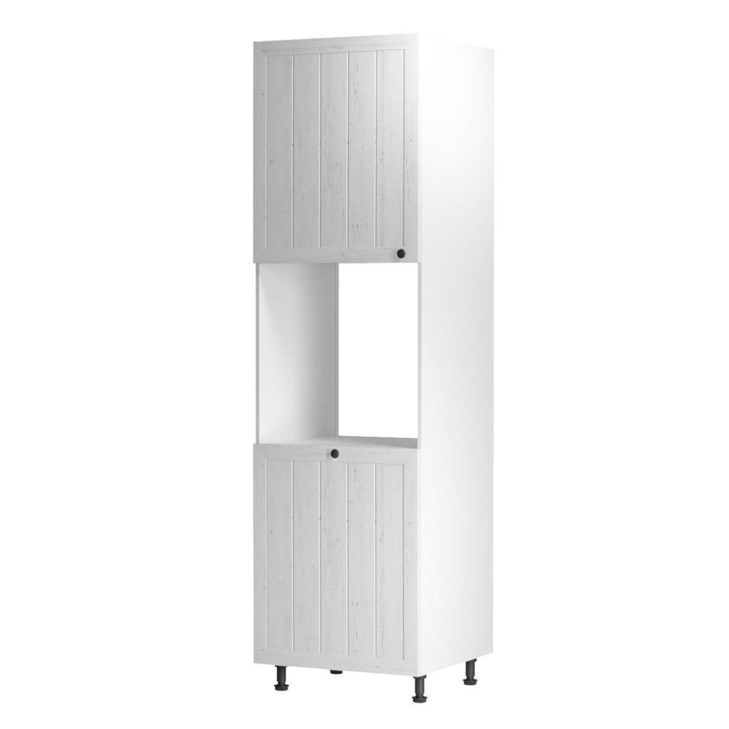 Élelmiszer szekrény D60P, fehér/sosna andersen, balos, PROVANCE (RP)