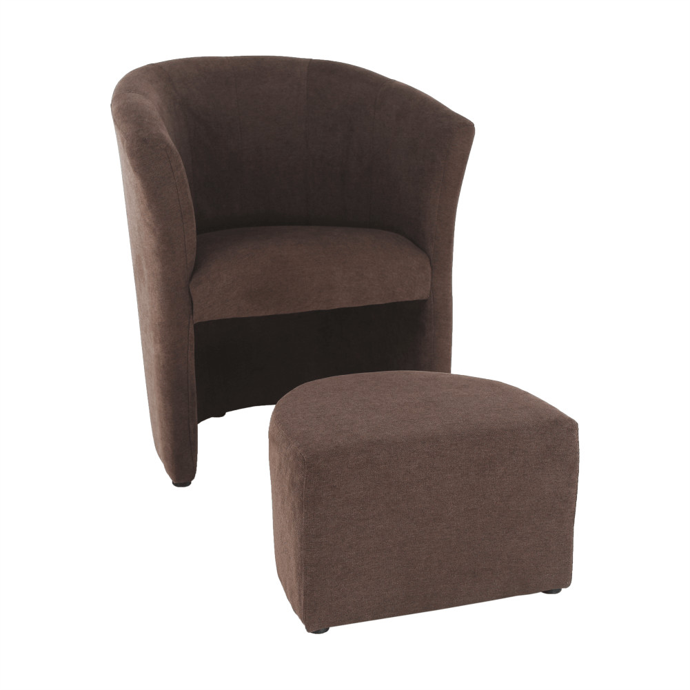 Klub fotel puffal, barna, ROSE (RP)