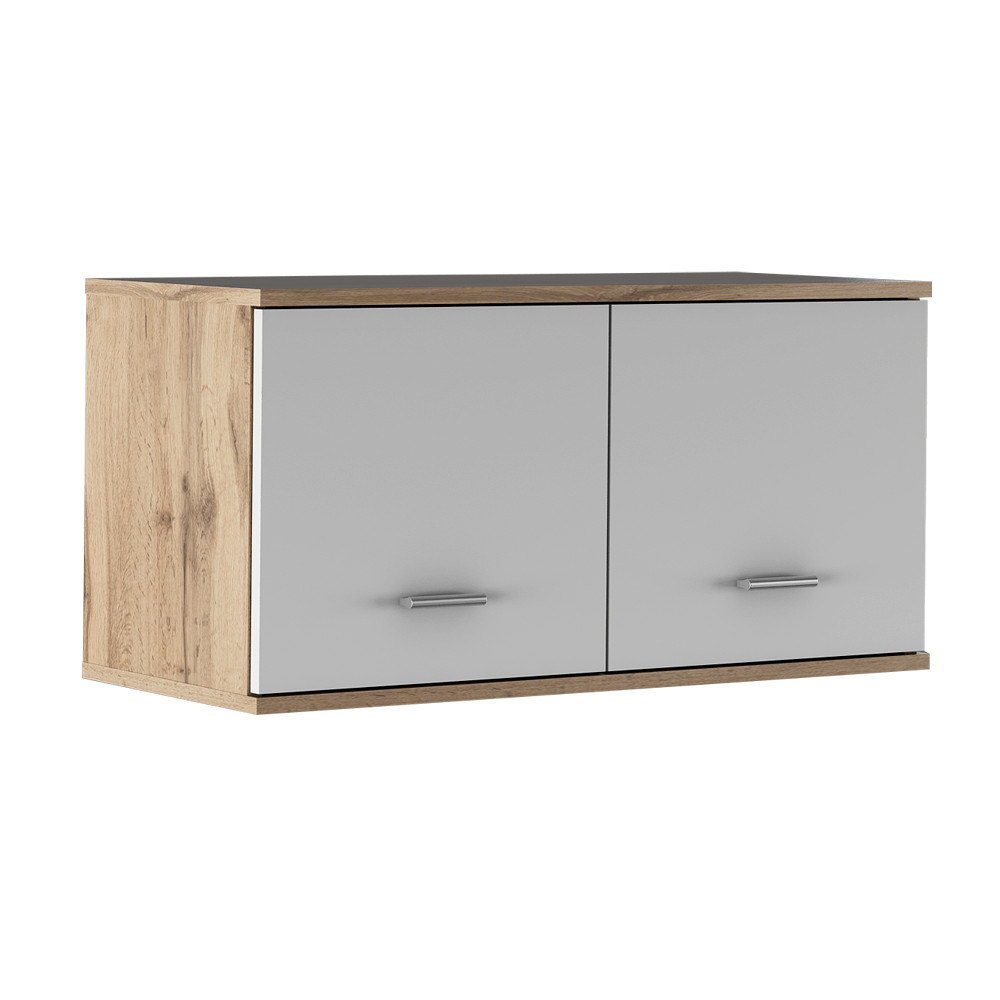 Szekrénymagasító TYP 8, wotan tölgy/fehér, CYRIL (RP)