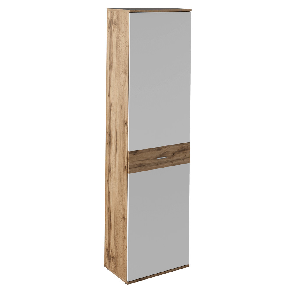 Cipőtartó TYP 7, wotan tölgy/fehér, CYRIL (RP)