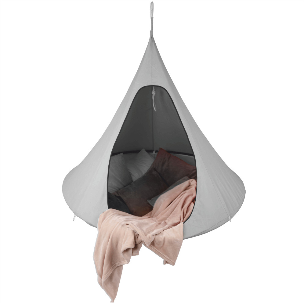 Lógó hintaszék, világosszürke, KLORIN NEW BIG SIZE (RP)