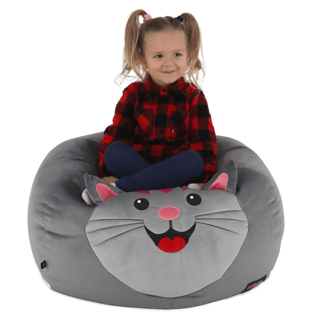 Babzsák, szürke szövet, BABY TYP 1 (RP)