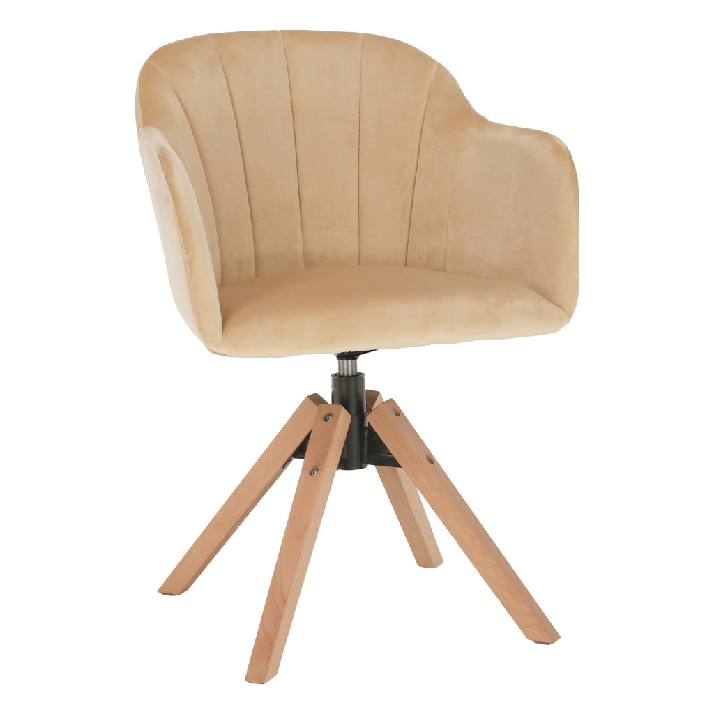 Forgószék, bézs/bükk, DALIO (RP)