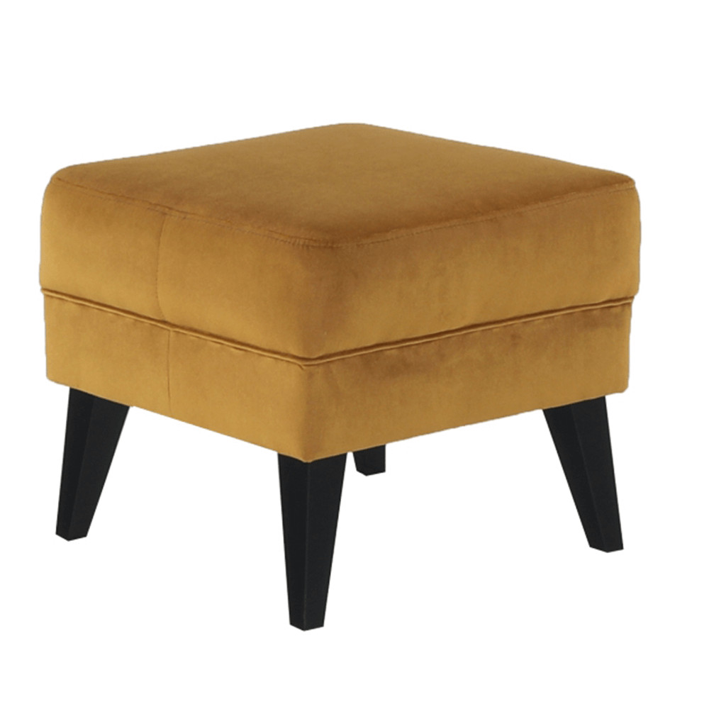 Puff, réz/fekete, RODEZA (RP)