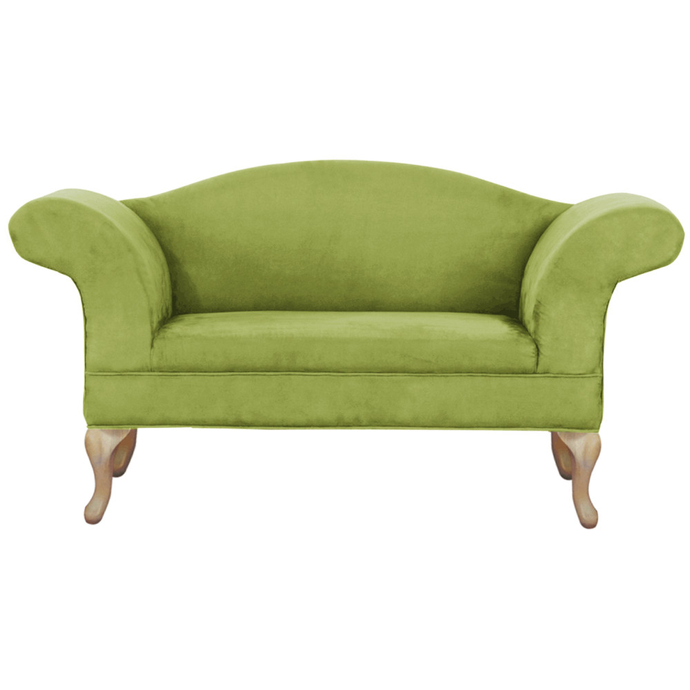 Kanapé, zöld/tölgy, FABRICIO (RP)