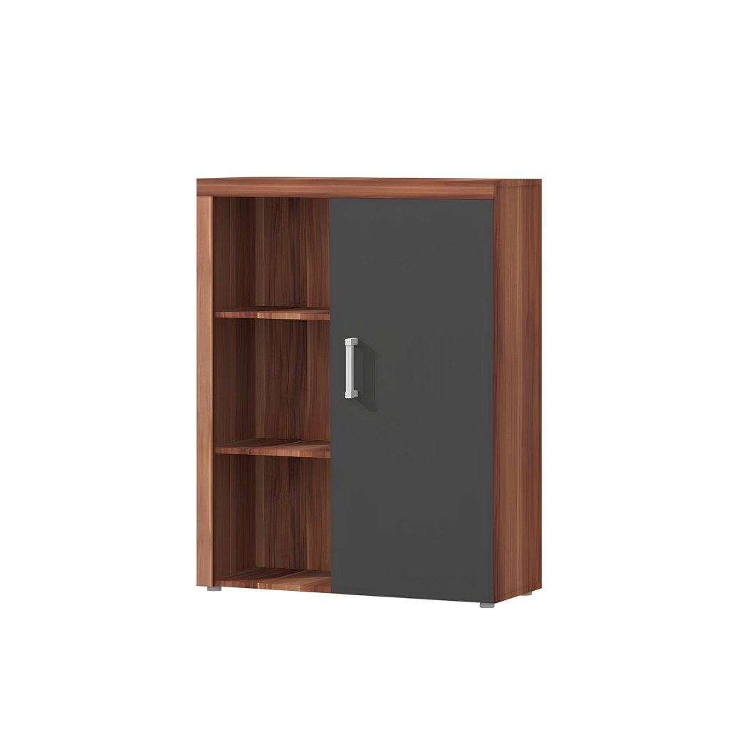 Komód, szilva/szürke grafit, CHERIS 3 (RP)