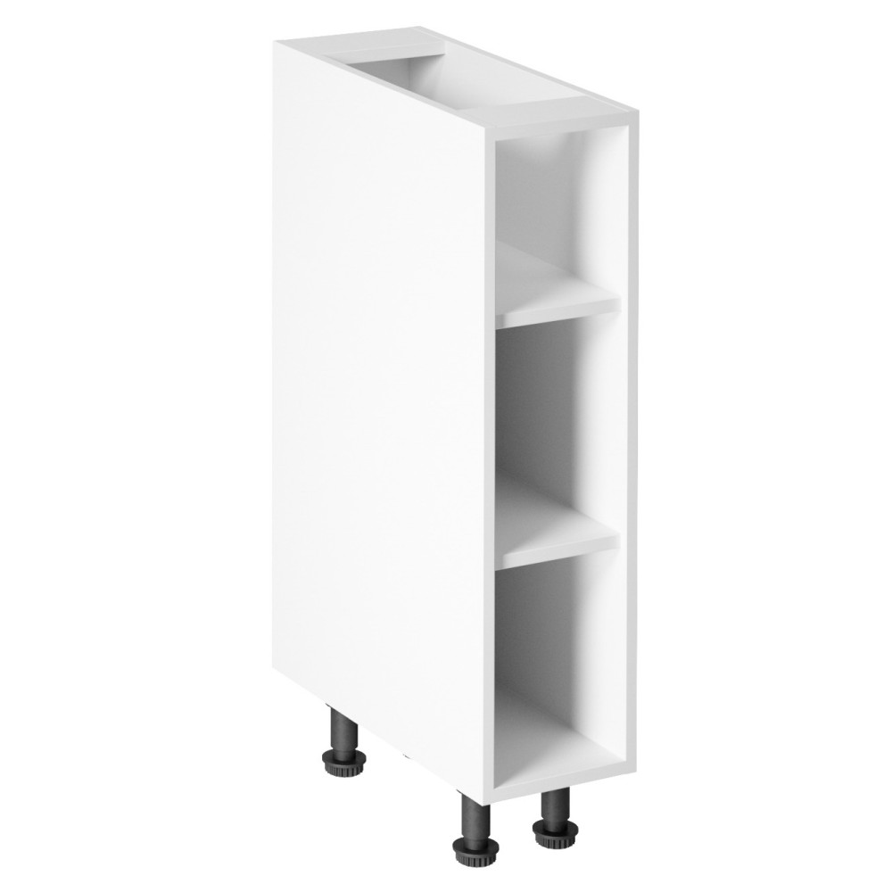 Alsószekrény, fehér, AURORA D20P (RP)