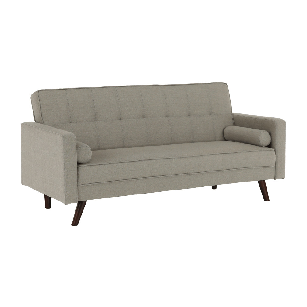 Kinyitható kanapé, szürke-barna TAUPE szövet, OTISA (RP)