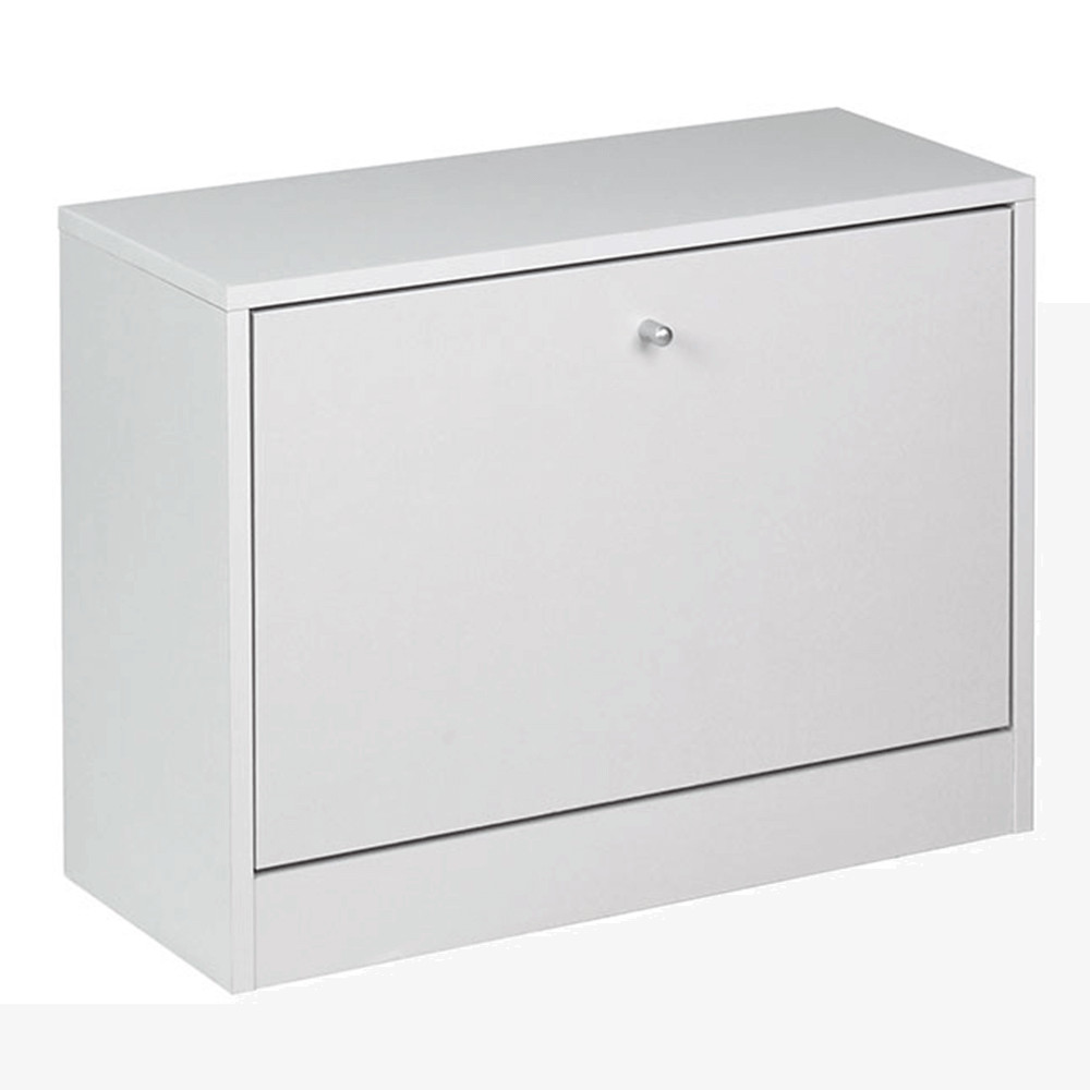 Cipősszekrény, fehér, FATMA NEW (RP)