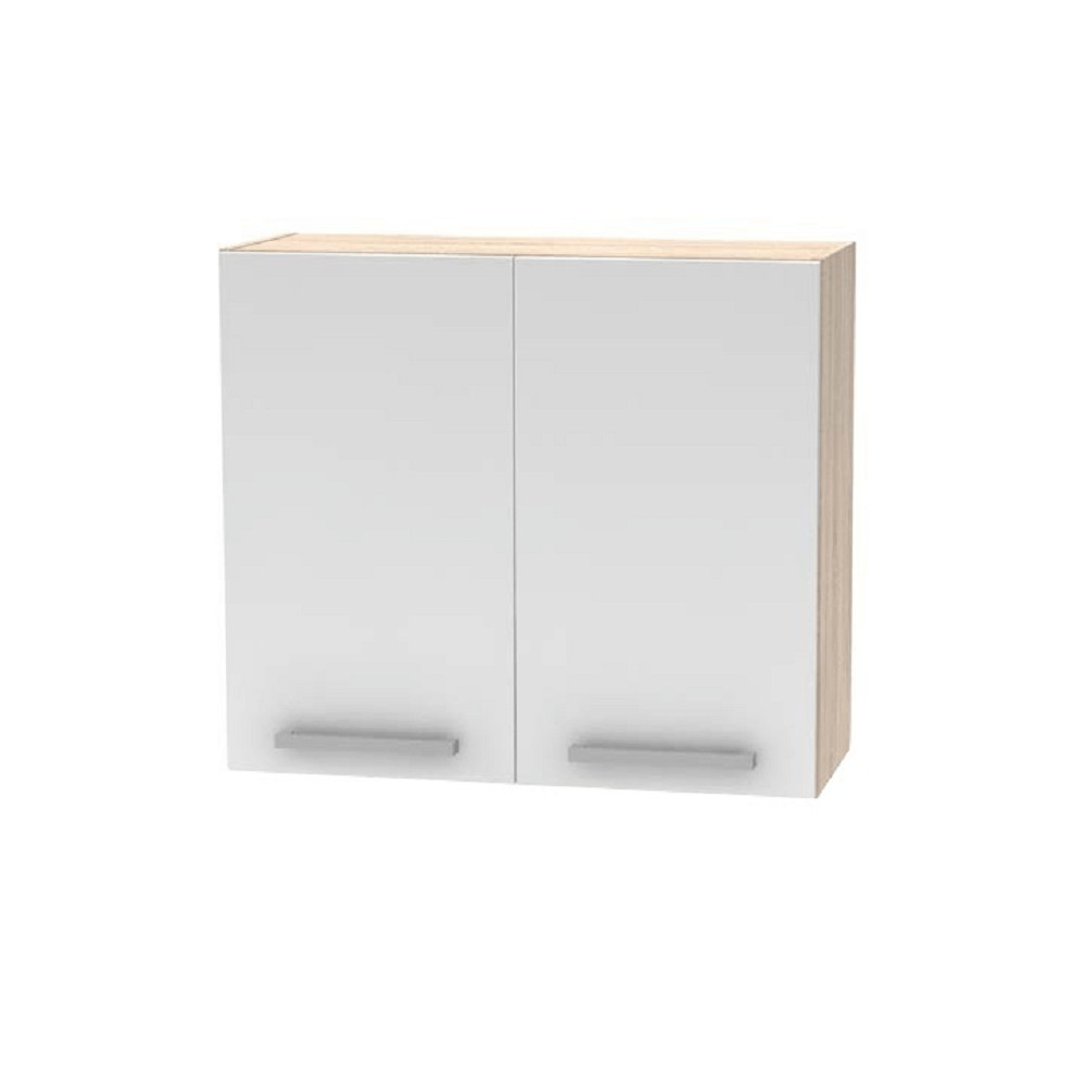 Felső szekrény, NOPL-014-OH, sonoma tölgy/fehér (RP)