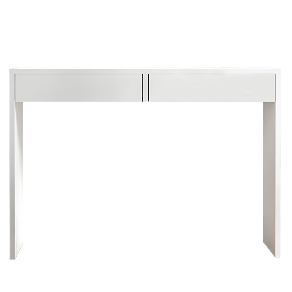 Modern fésülködő asztal, VIOLET, fehér (RP)