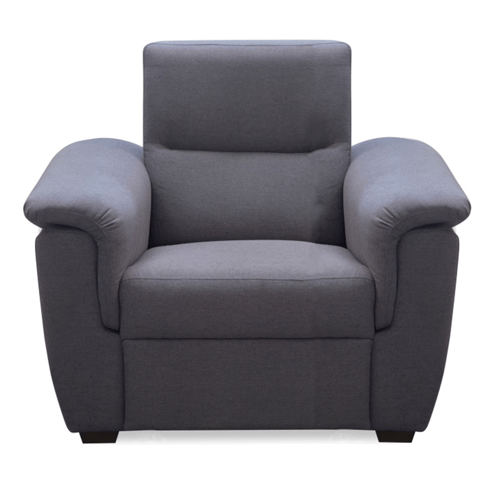 Fotel, szürke szövet, csak rendelésre, BORN (RP)