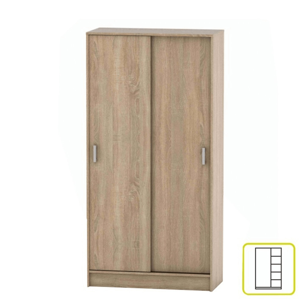 Szekrény, tölgy sonoma, BETTY 4  BE04-003-00 (RP)