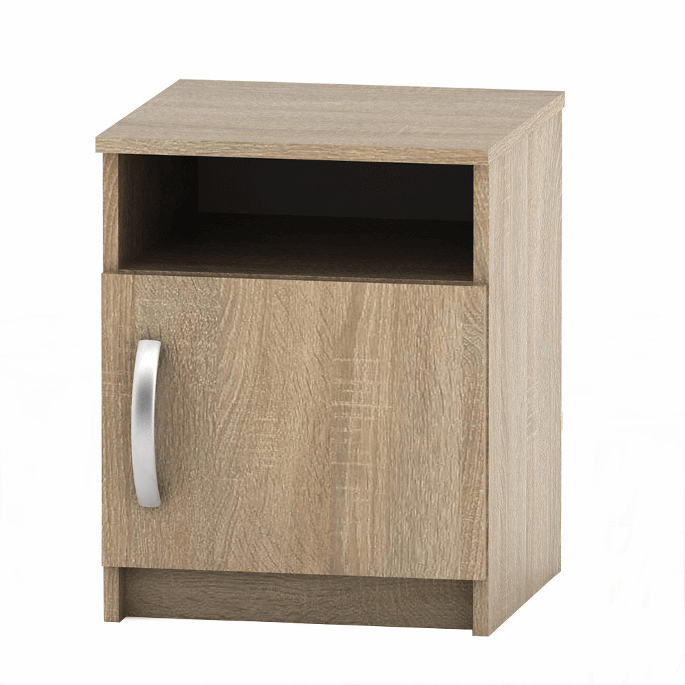 Éjjeliszekrény, tölgy sonoma, BETTY 2 BE02-017-00 (RP)