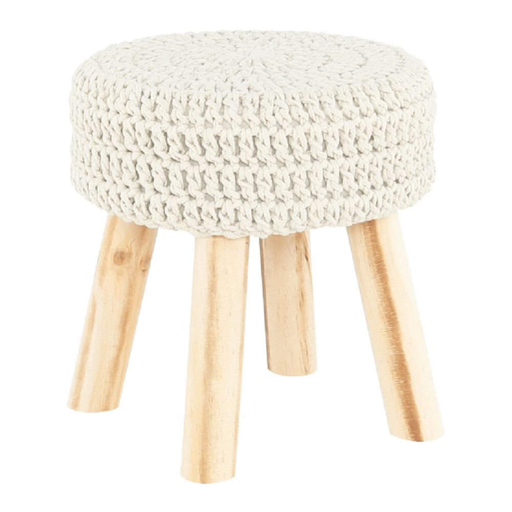 Ülőke, bézs pamut, NAIDA (RP)