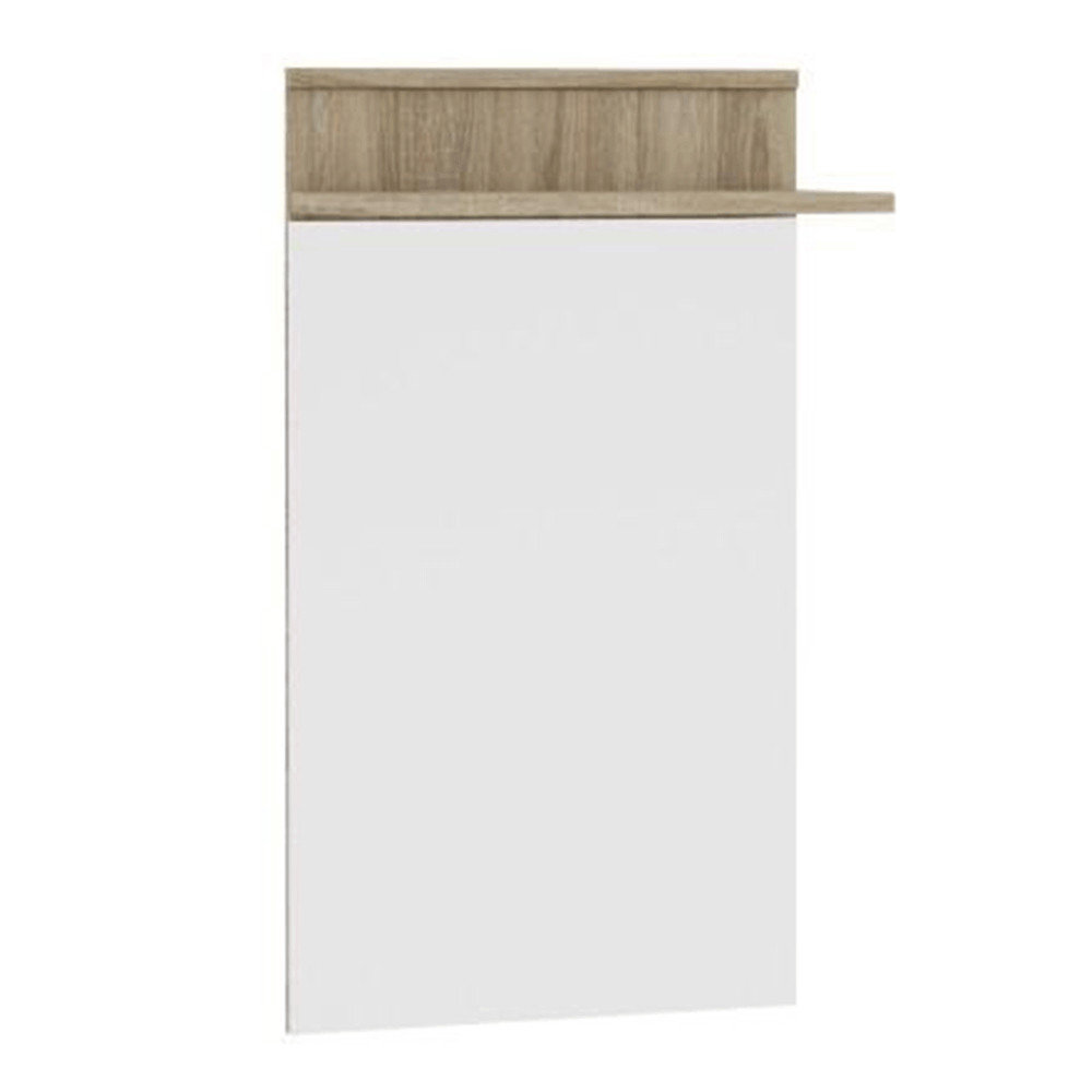 Előszobafal tükörrel, sonoma, MARIO NEW TYP E (RP)