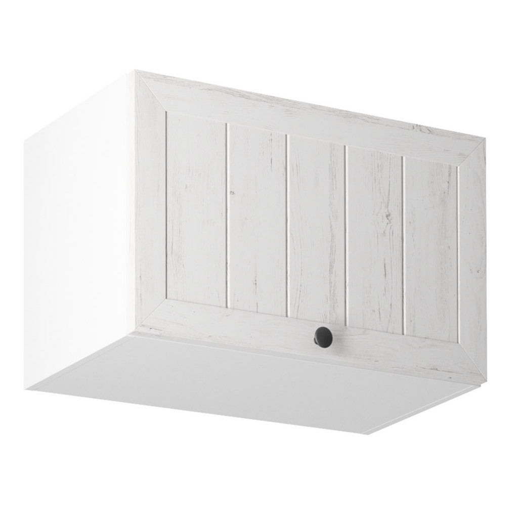 Felsőszekrény G60KN, fehér/sosna andersen, PROVANCE (RP)