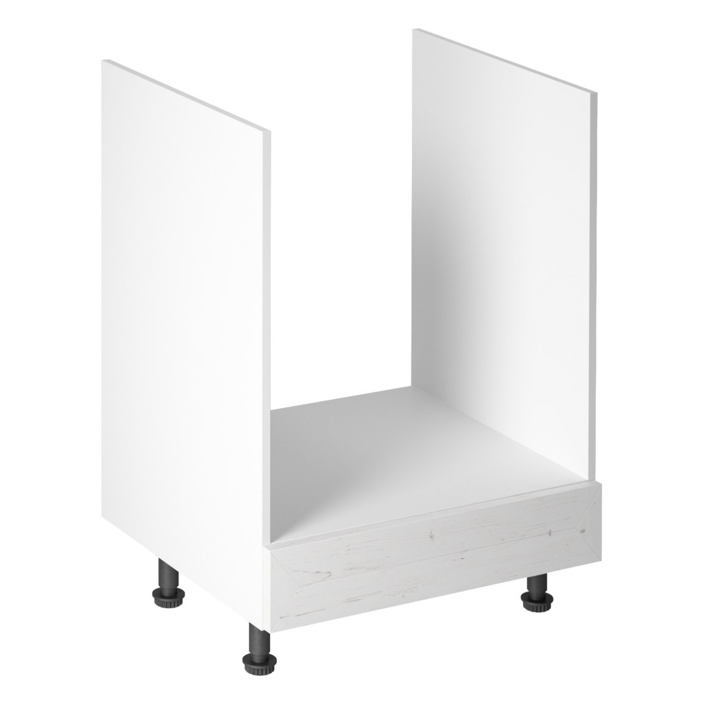 alsószekrény a beépíthető készülékek számára D60ZK, fehér, PROVANCE (RP)