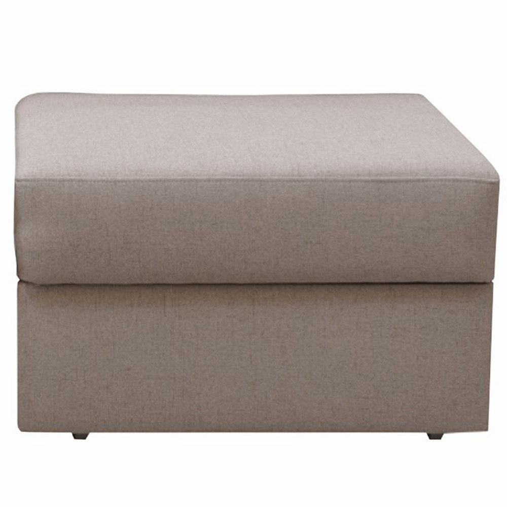 Puff rendelésre luxus ülőgarnitúrához, bézs,  MARIETA (RP)