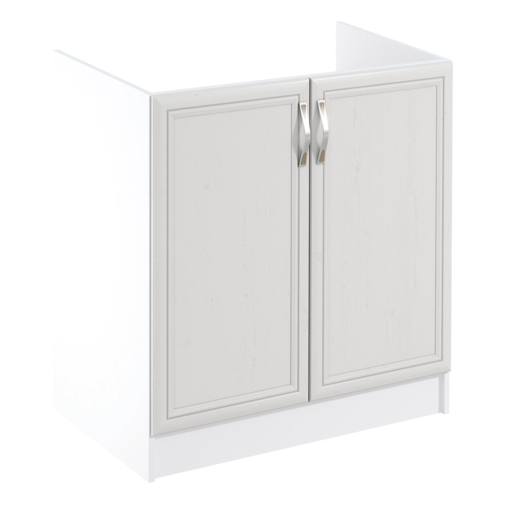 Mosogatószekrény D80Z, fehér/sosna Andersen, SICILIA (RP)