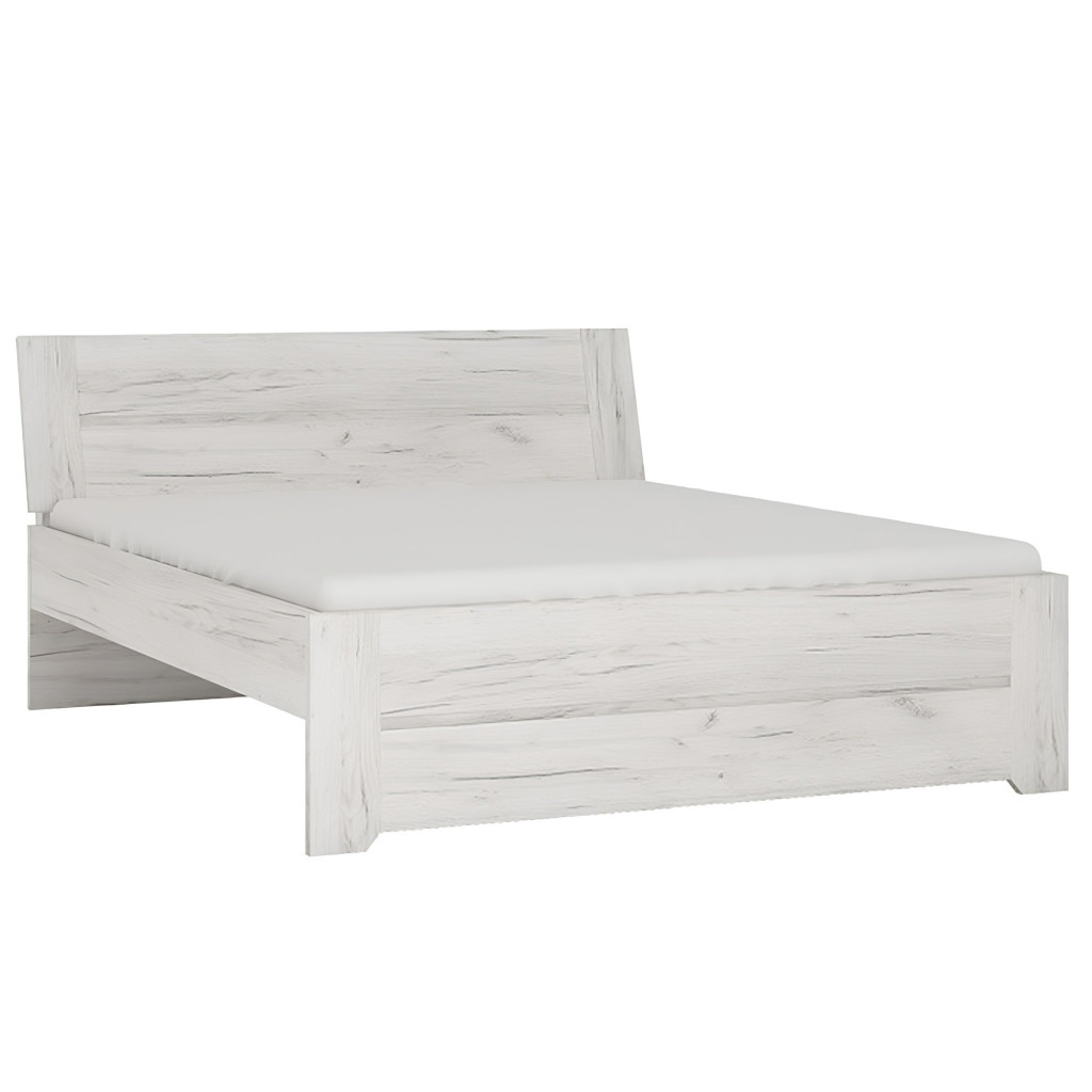 Ágy Typ 92, fehér craft, 160x200, ANGEL (RP)