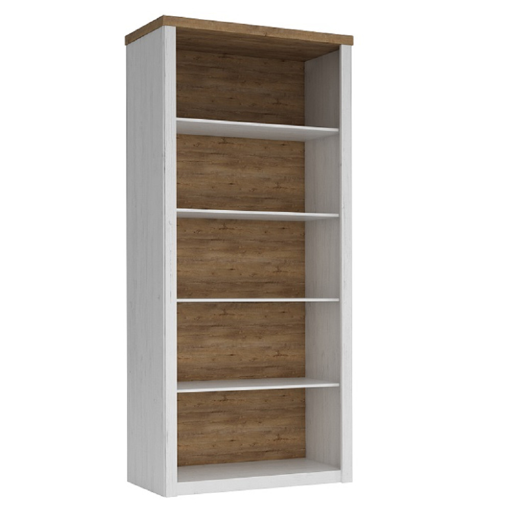 Könyvespolc R3, sosna andersen/tölgy lefkas, PROVANCE (RP)