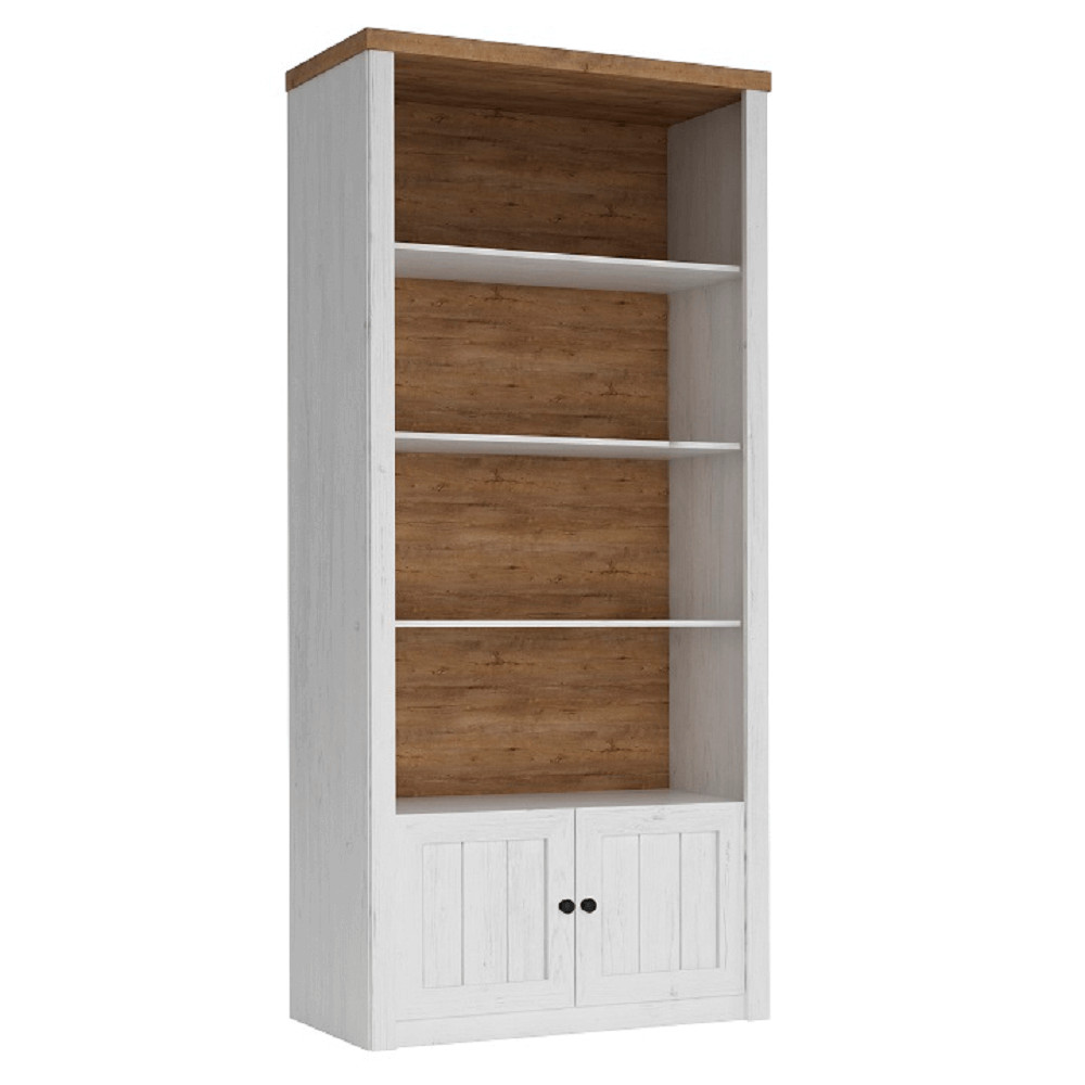 Könyvespolc R1, sosna andersen/tölgy lefkas, PROVANCE (RP)