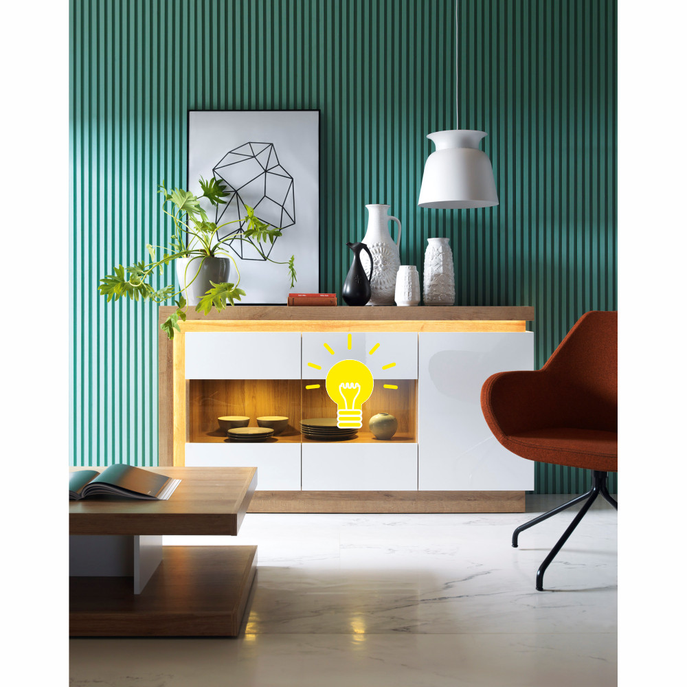 Led világítás 2 pontos aquare, SQUARE, LEONARDO, LYNATET (RP)