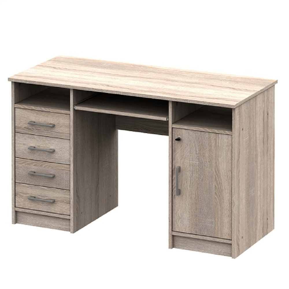 PC asztal, tölgy sonoma, B9 NEW (RP)