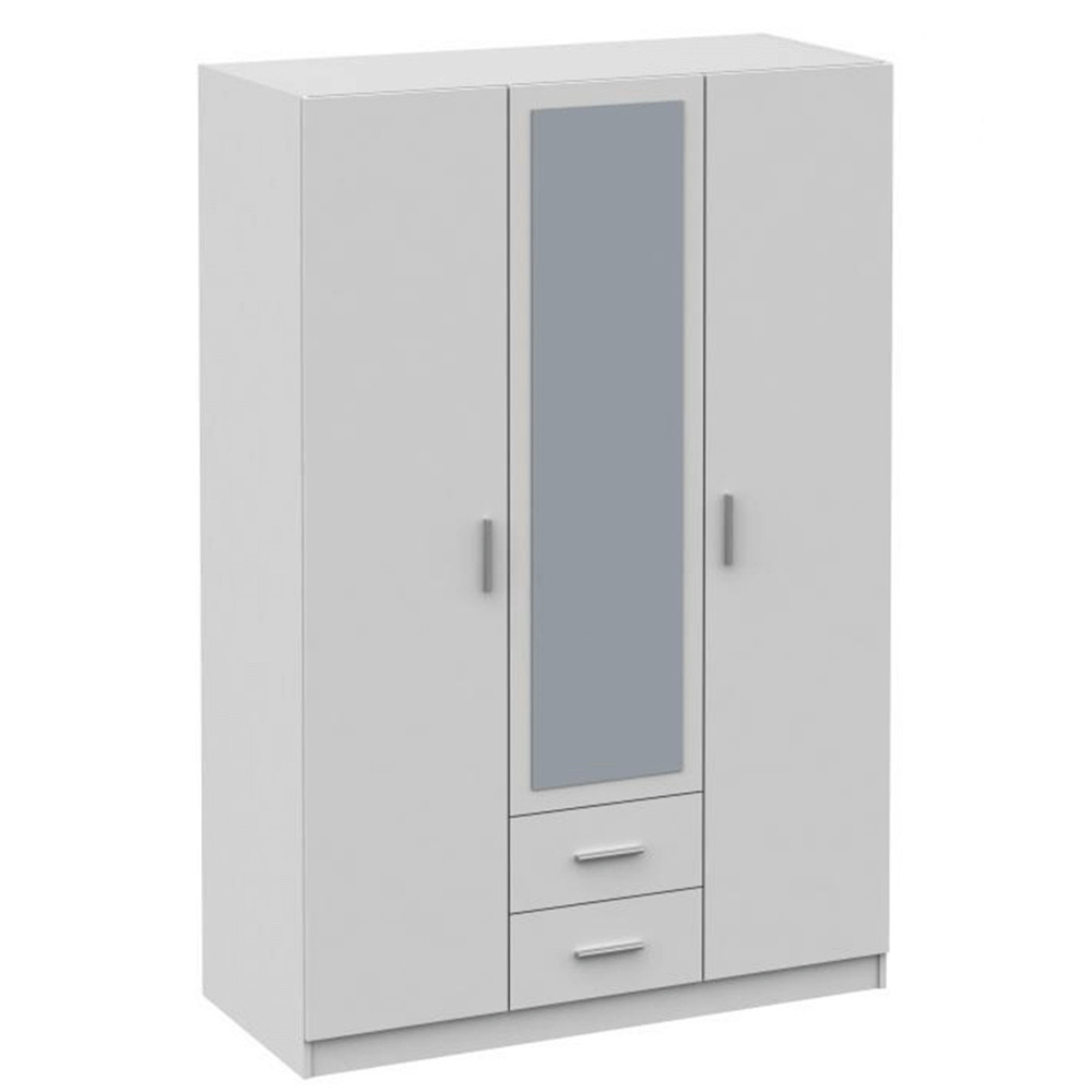 Szekrény, fehér, INVITA Typ 2 (RP)