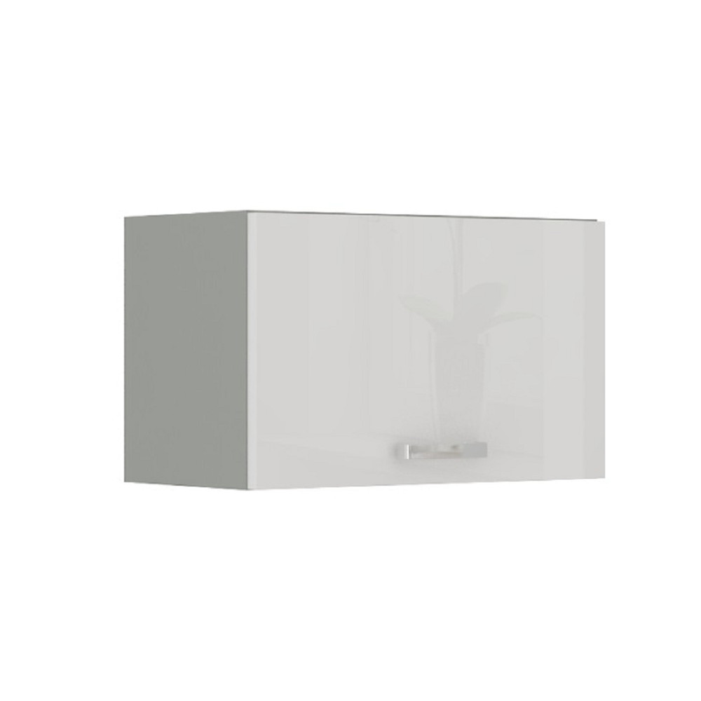 Felsőszekrény, fehér magasfényű, PRADO 60 OK-40 (RP)