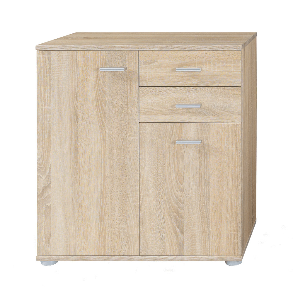 Komód, tölgy sonoma, TAMPA 2-2T2S (RP)