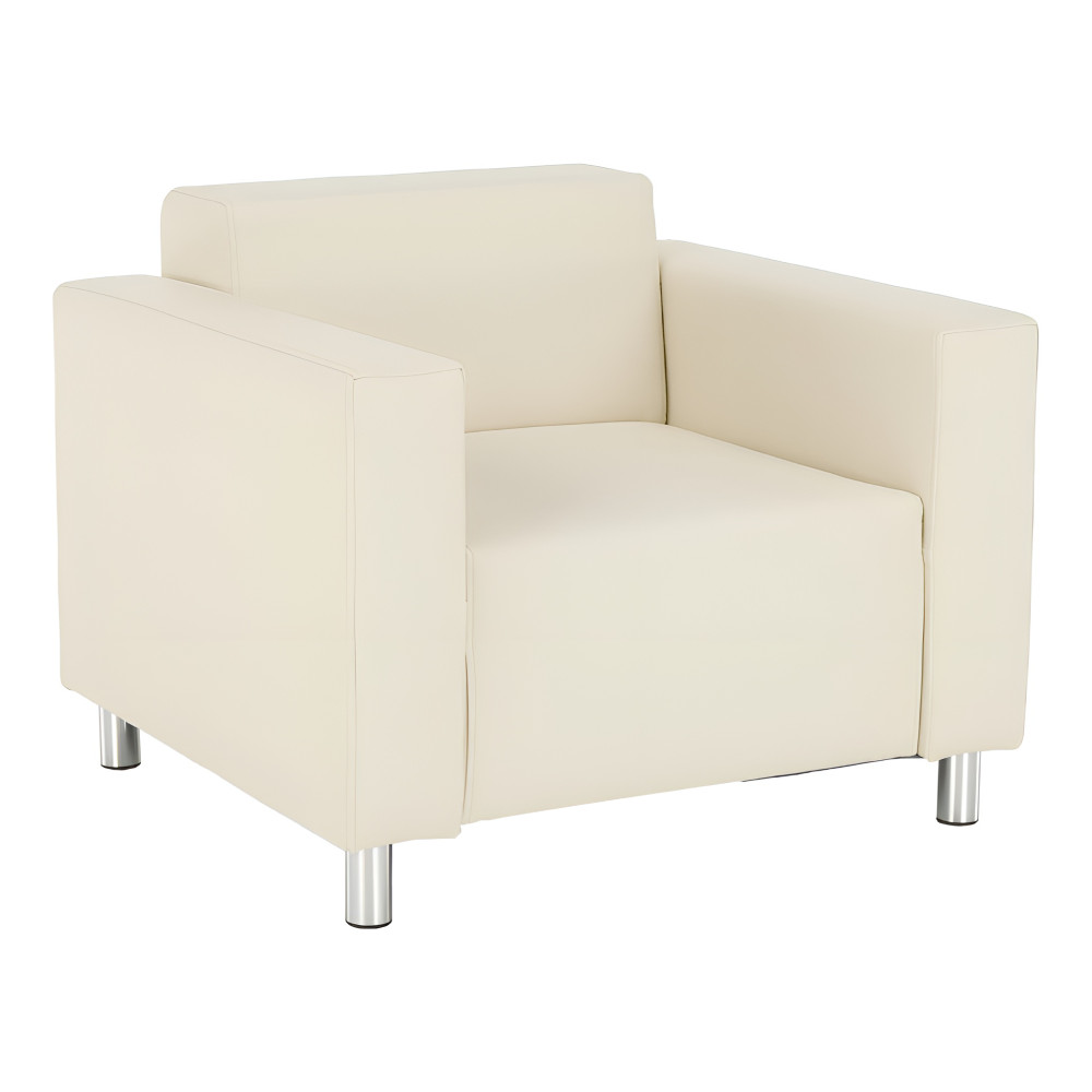 Fotel, textilbőr bézs, HOMKER (RP)