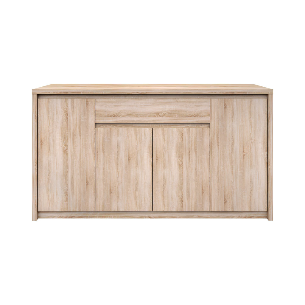 Komód, DTD laminált, tölgy sonoma, NORTY TYP 11 (RP)