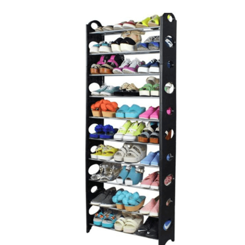 cipősszekrény, szürke/fekete, BOTIS TYP 5 VSDW01 (RP)