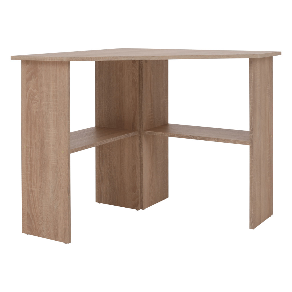 PC asztal, sarok, tölgy sonoma, RONY NEW (RP)