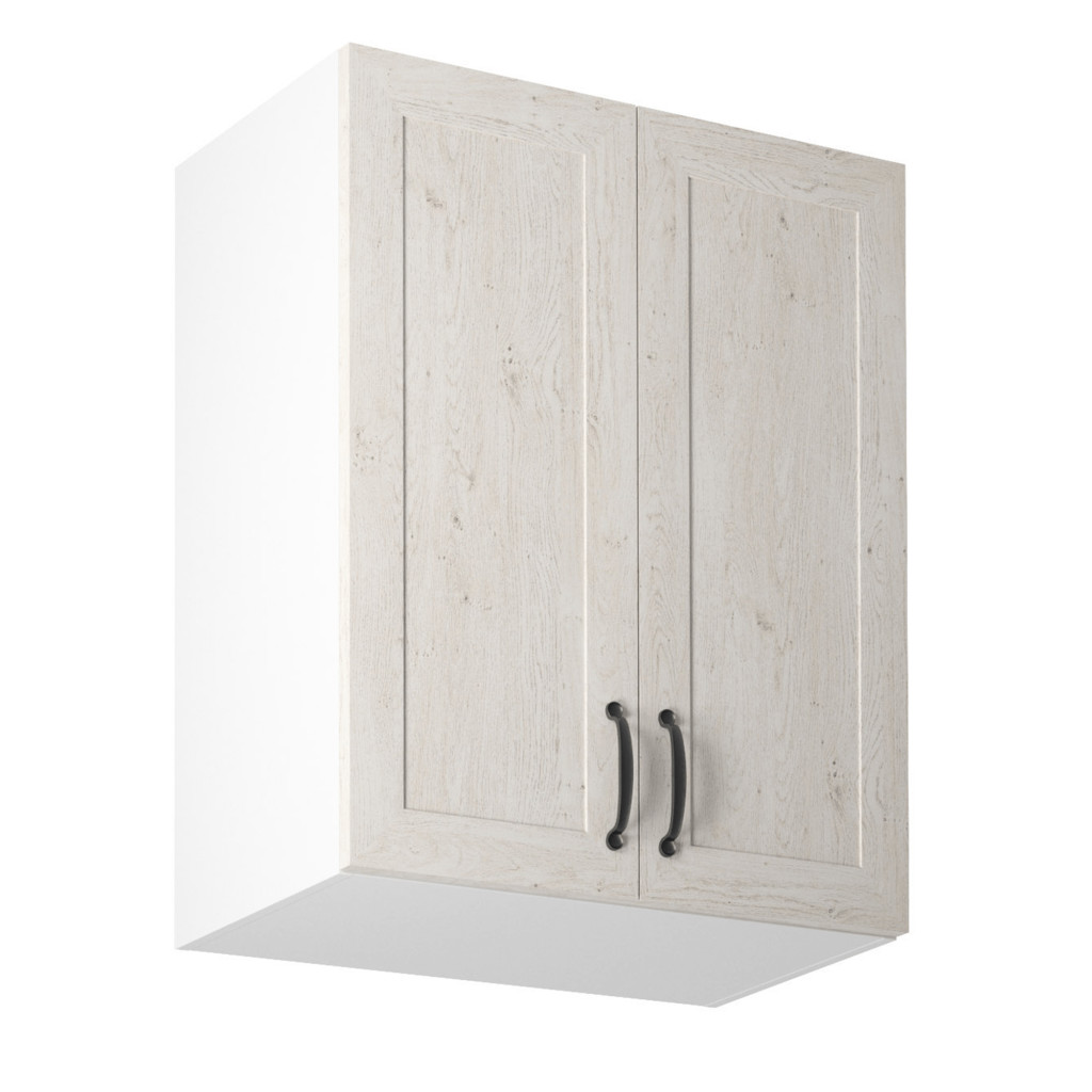 Felsőszekrény, fehér/északi sosna, ROYAL G60 (RP)