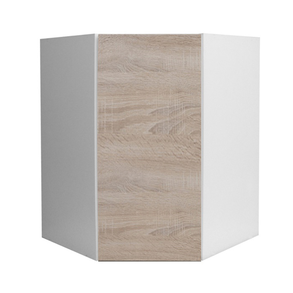 Felső sarokszekrény, tölgy sonoma, LINE (RP)