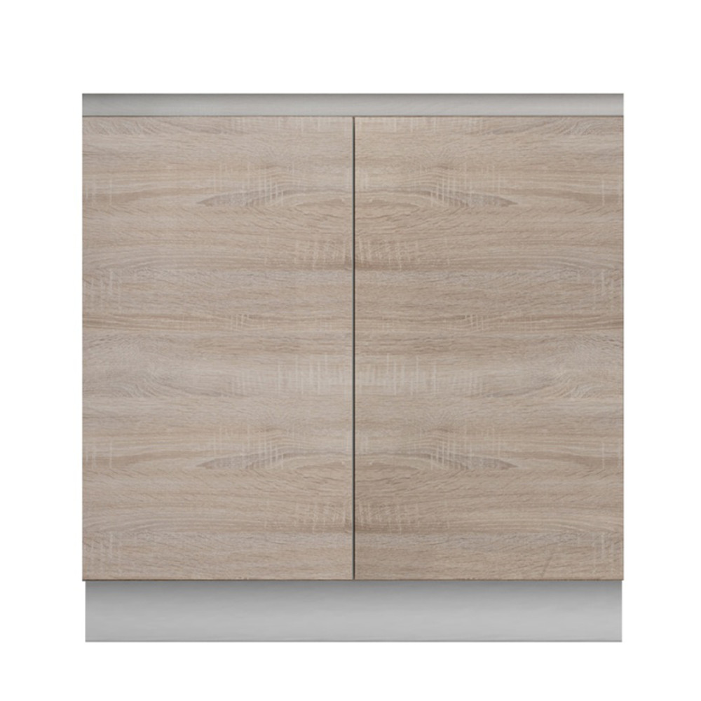 Kétajtós alsó mosogatószekrény, tölgy sonoma, LINE (RP)