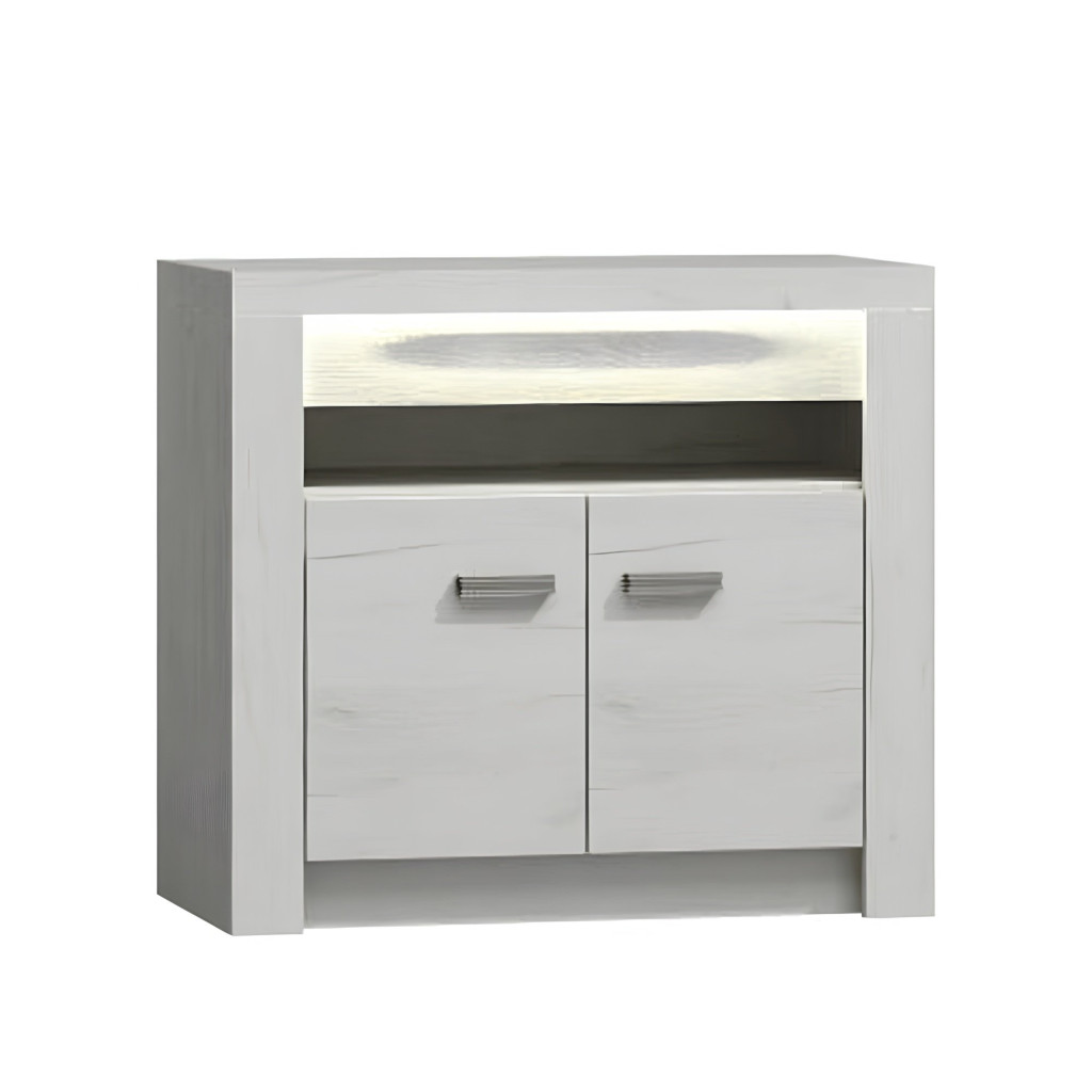 Komód, kőris fehér, INFINITY I-10 (RP)