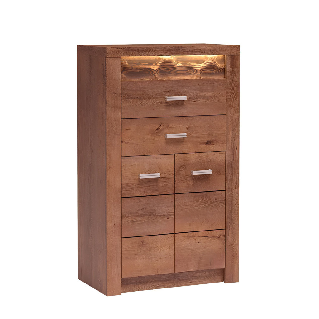 Komód, világos kőris, INFINITY I-06 (RP)