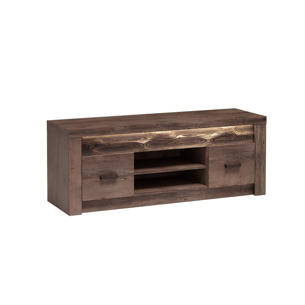 RTV asztal/szekrény, kőris sötét, INFINITY 09 (RP)